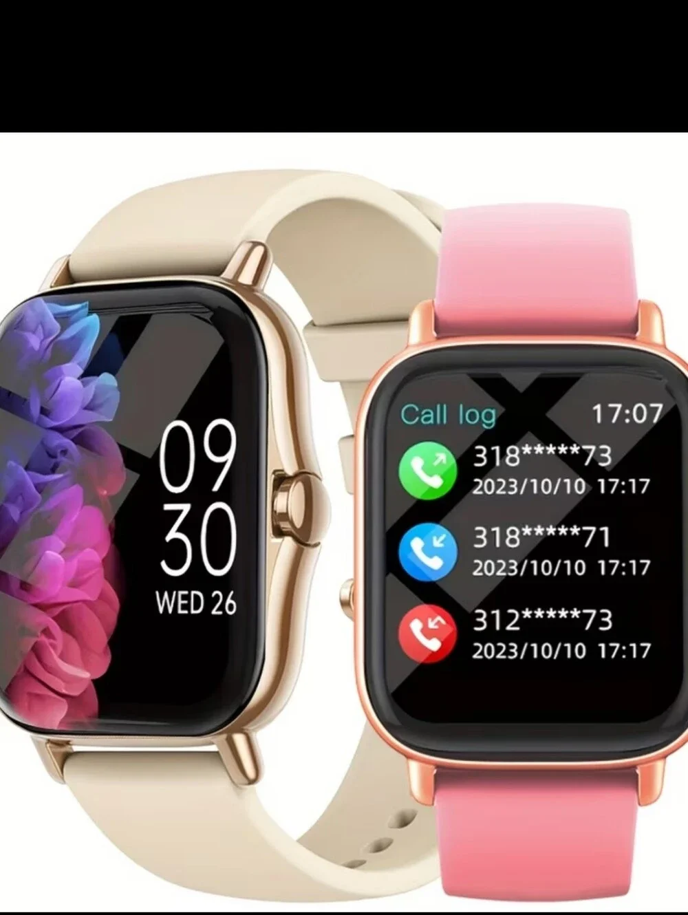 Smart Fitness Watch - Black